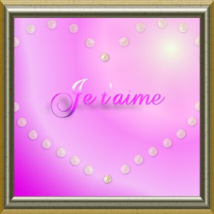 je t'aime